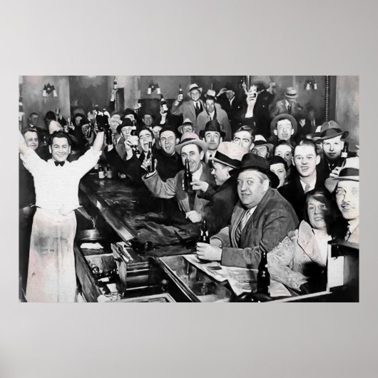 DEC 5 van 1933. VERBOD VERSTREKT PASSEND Poster (Voorkant)