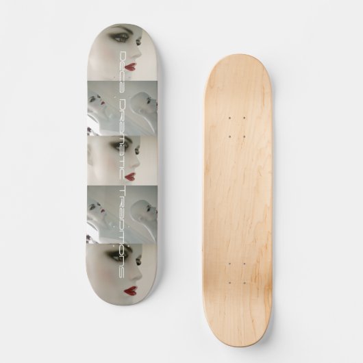 Deca-DT Schaats Board Mannequin Style Skateboard (Voorkant)