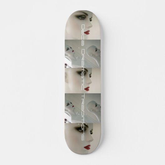 Deca-DT Schaats Board Mannequin Style Skateboard (Voorkant)