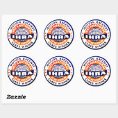 deca ronde sticker (Vel)