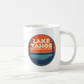 Decaal ontwerp lade van het meer van Tahoe Vintage Koffiemok