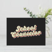 Decaan op school Decaan Studieadviseur Kaart (Staand voorkant)
