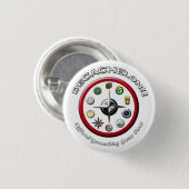 Decachelon Logo - kleine knop Ronde Button 3,2 Cm (Voorkant /achterkant)