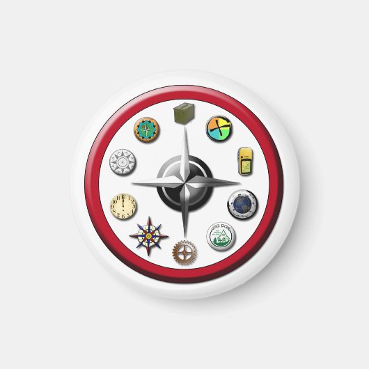 Decachelonmagneet Magneet (Voorkant)