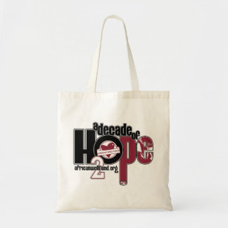 Decade of Hope AWF Canvas tas