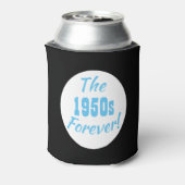 Decade Quote Retro 1950s, 50s Blikjeskoeler (Blikje Achterkant)