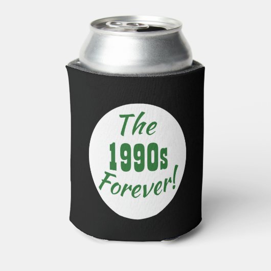 Decade Retro 1990, 90 jaar oud Blikjeskoeler (Blikje Achterkant)