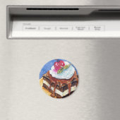 Decadent Brownie Magneet (Insitu (Vaatwasser))