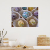 Decadent Cake Balls Poster (Keuken)