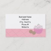 Decadent Cake Balls Visitekaartje (Achterkant)