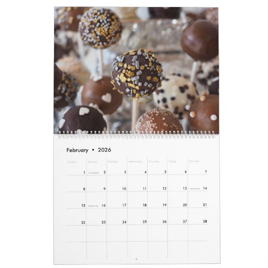 Decadent Chocolate Passions Calendar Kalender (Feb 2026)