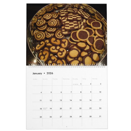 Decadent Chocolate Passions Calendar Kalender (Jan 2026)