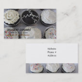 Decadent Cupcakes Visitekaartje (Voorkant / Achterkant)