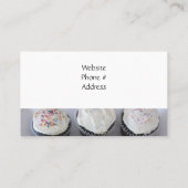 Decadent Cupcakes Visitekaartje (Achterkant)