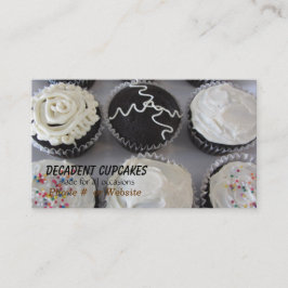 Decadent Cupcakes Visitekaartje