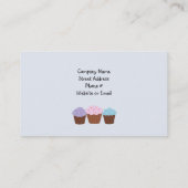 Decadent Cupcakes Visitekaartje (Achterkant)