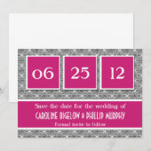 Decadent Damask sparen de Aankondiging van de Datu (Voorkant / Achterkant)