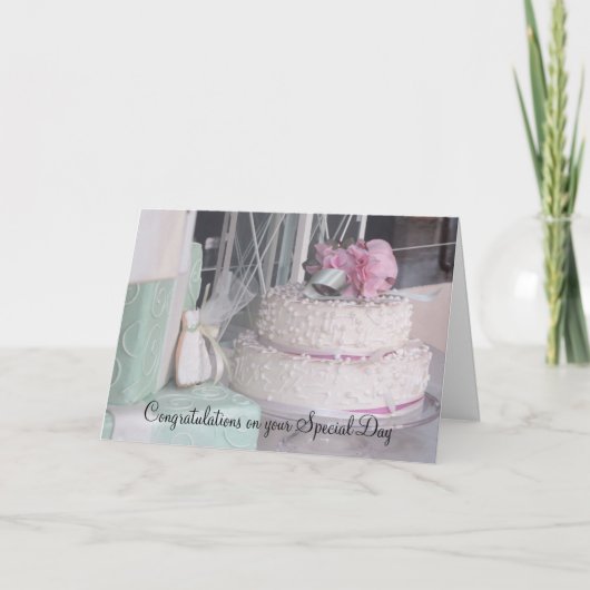 Decadent Designer felicitaties Kaart (Voorkant)