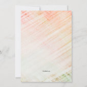 Decadent Desserts Chef Graduation Party Uitnodigin Kaart (Achterkant)