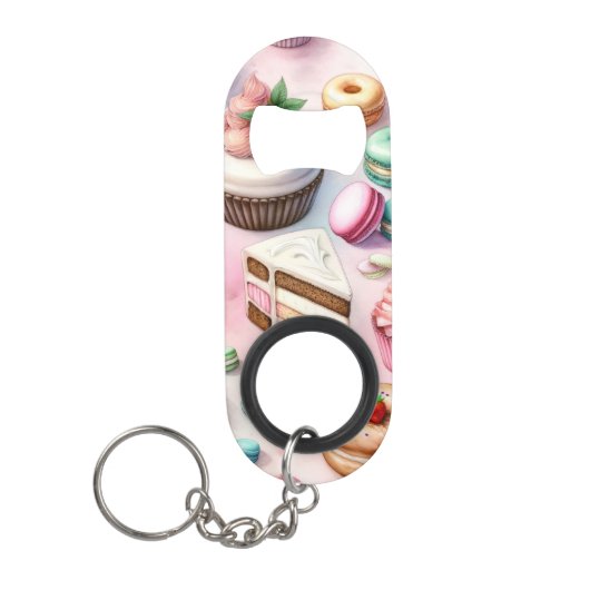 Decadent Desserts Mini Flessenopener (Voorkant)