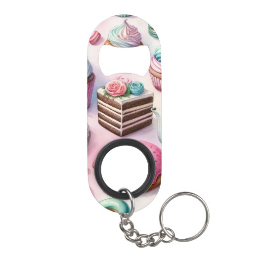 Decadent Desserts Mini Flessenopener (Achterkant)