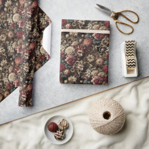 Decadent Devilry - Gotische Barok Cadeaupapier