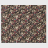 Decadent Devilry - Gotische Barok Cadeaupapier (Vlak)