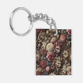 Decadent Devilry - Gotische Barok Sleutelhanger (Voorkant Links)