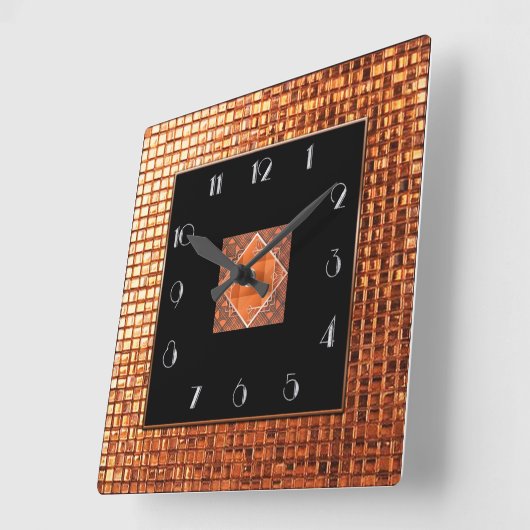 Decadent Gatsby Style Vierkante Klok (Hoek)