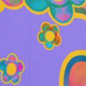 Decadent Guilded Retro Waterverf Ploomf Twilight Behang (Zoom)