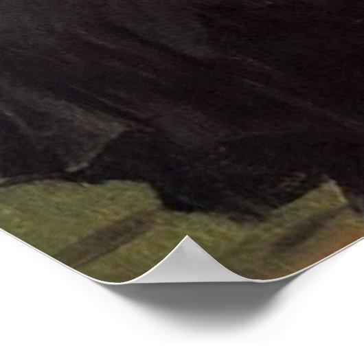 Decadent Young Woman After the Dance Ceramic Til Poster (Hoek)