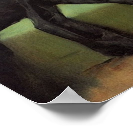 Decadent Young Woman After the Dance Ceramic Til Poster (Hoek)