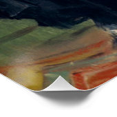 Decadent young woman. After the dance Perfect Poster (Hoek)