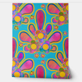 Decadente Gegildeerde Retro Waterverf Ploomf in de Behang (Afrollen)