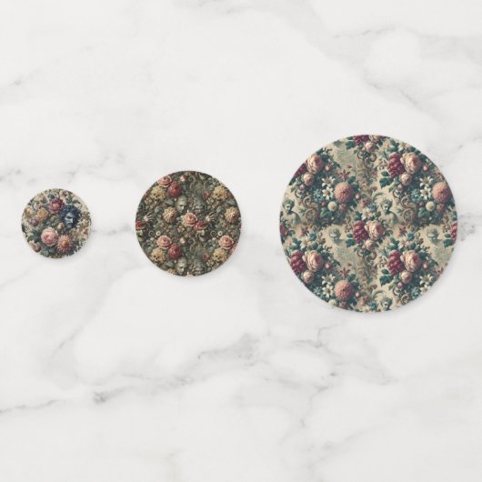 Decadentie Verdient U - Gotisch Victoriaans Confetti (Achterkanten)