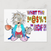 DECAF? BRIEFKAART (Voorkant)