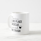 Decaf Coffee Koffiemok (Voorkant links)