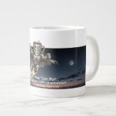 Decaf Destroyer Neemt de Lucht Grote Koffiekop (Voorkant rechts)