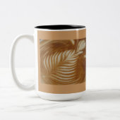 Decaf is voor Wimps-Mok Tweekleurige Koffiemok (Links)