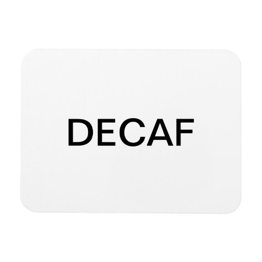 decaf magneet (Horizontaal)