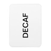 decaf magneet (Verticaal)
