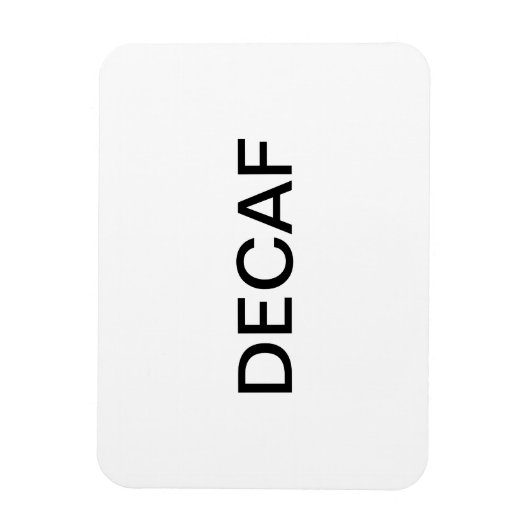 decaf magneet (Verticaal)