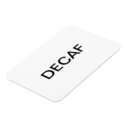 decaf magneet (Linkerzijde)