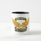 Decaf Nee Bedankt Mok | Grappig Antidecaf Koffie C (Midden)
