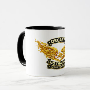 Decaf Nee Bedankt Mok Grappig Antidecaf Koffie C