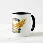 Decaf Nee Bedankt Mok | Grappig Antidecaf Koffie C (Voorkant rechts)