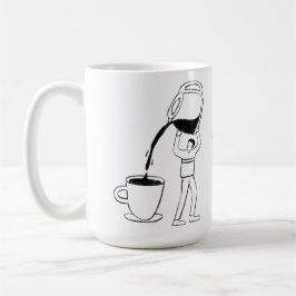 Decaf? No thanks. I only run on high-octane fuel! Koffiemok