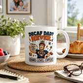 Decaf Papa Chaos Level Expert Mok Vaderdag Cadeau