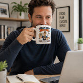Decaf Papa Chaos Level Expert Mok Vaderdag Cadeau