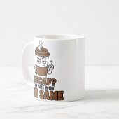 Decaf We zijn niet hetzelfde Funny Coffee Lover Mo Koffiemok (Voorkant links)
